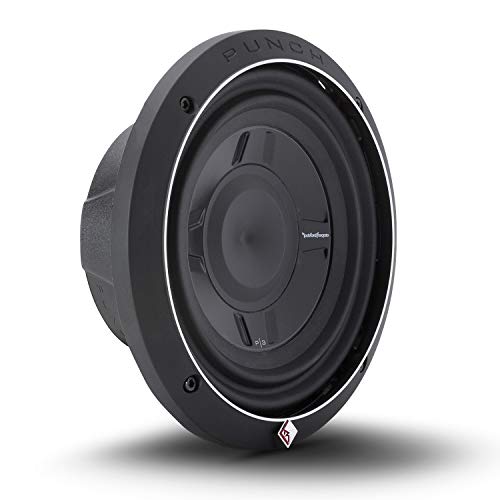Rockford P3 Punch Shallow Mount 8-Inch DVC 4-Ohm Subwoofer Rockford P3 Punch Shallow Mount 8-Inch DVC 4-Ohm Subwoofer